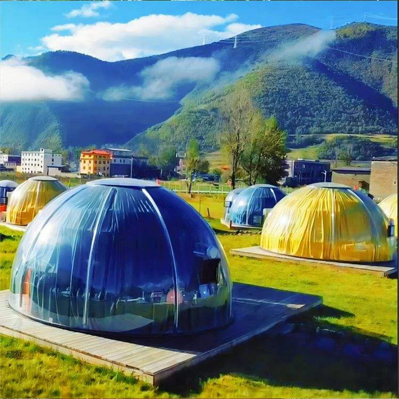 PC Bubble Polycarbonate Clear Rounded Dome  House All-round Stargazing Tent