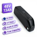DE Stock 48V 13Ah Lithium Ion Ebike Battery Pack with 2600mAh China Cells 30A BMS & XT60 Port for 250-1000W Motor