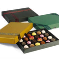 Custom Luxury Paper Packaging Chocolate Candy Box With Divider Box for 4 6 8 12 16 20 32 Piece Chocolate Packaging
