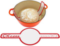 Silicone Baking Mat for Dutch Oven Bread Baking Non-stick Baking Mat with Reusable Silicone Sheets Heat Resistant