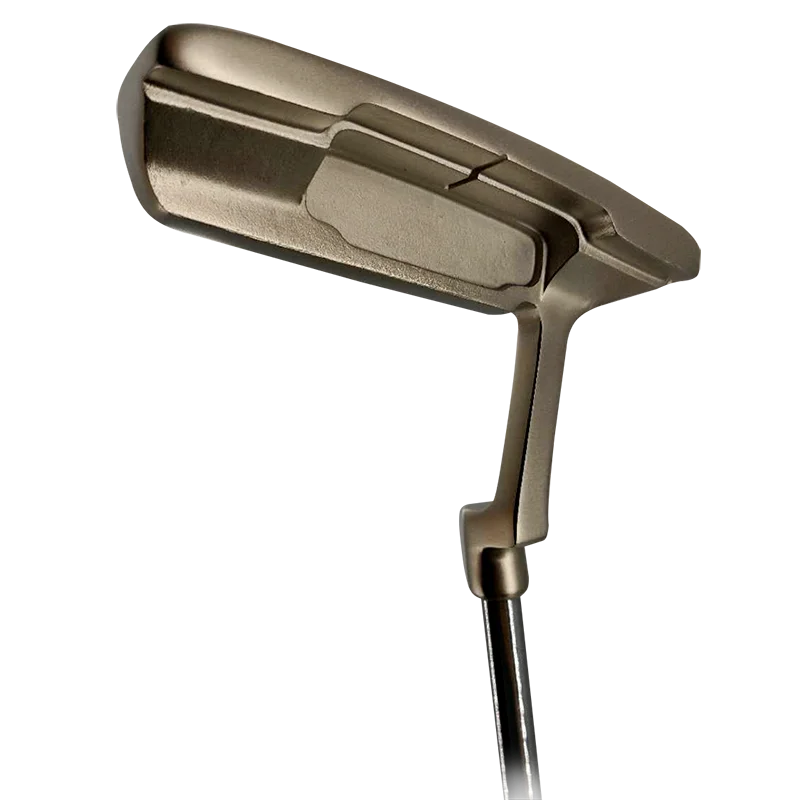 Good Quality Forged CNC Milled Steel Left Handed Women's Golf Putter Head with Rubber Grip