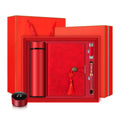 Ready to Ship Adults Business Gift Set A5 Plain Notebook 32G USB Flash Drive Metal Pen 500ml Vacuum Cup