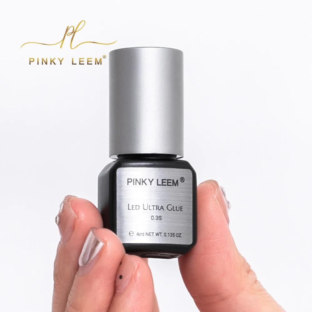 Pinky Leem Wholesale Hot Selling Competitive Professional Uv Lash Glue Supplies Transparent 0.3 Sec Uv Adhesive