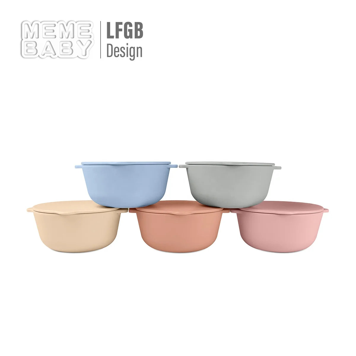 High Quality Bpa Free Food Grade Silicone Children Kids Feeding Bowl Bpa Free Baby Bowl Baby Silicone Bowl With Lid