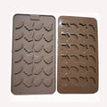 Factory Wholesale 24 Cavity  Thanksgiving Leaf Shape  Silicone Chocolate Molds Silicone Ice Cube Tray  Candy Mold Fondant Tool