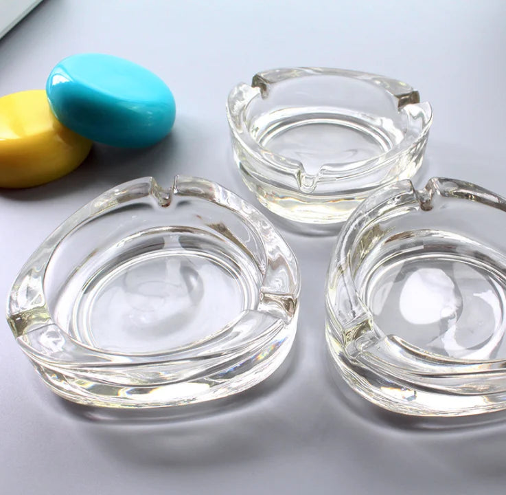 Red Cherry Manufacturer Hot Sales Office Household Mini Style Accessories Smoking Glass Ashtray Bin