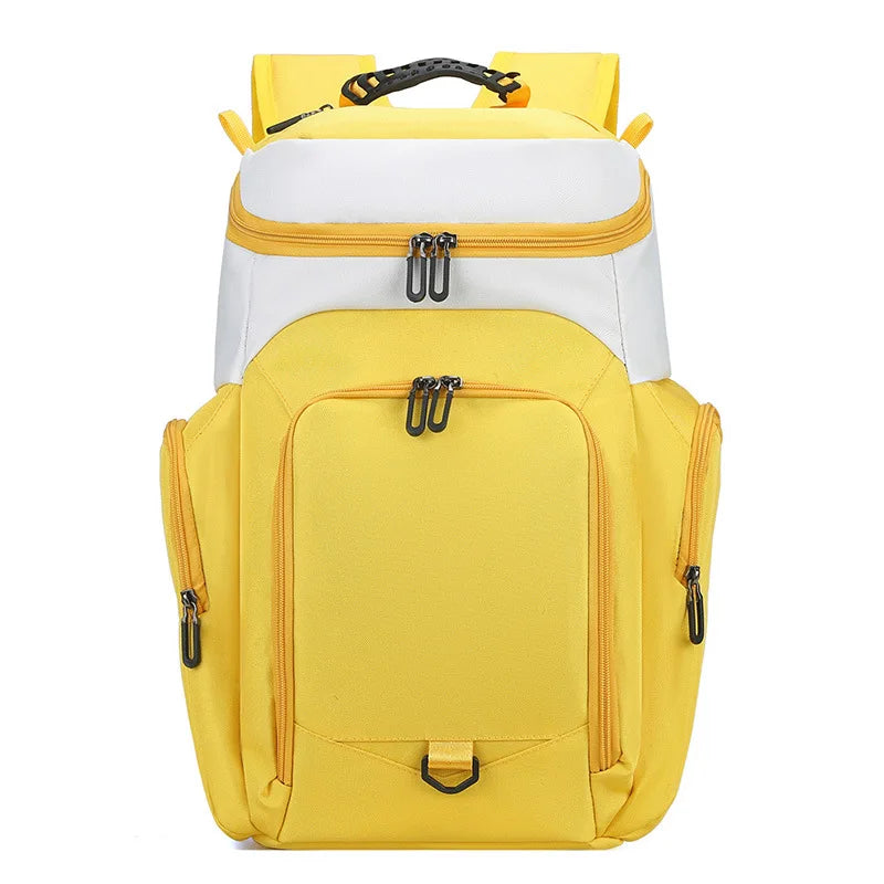 Wholesale Fashion Casual Sport Basketball Laptop Backpack with Custom Logo Waterproof Polyester Lining Zipper Closure