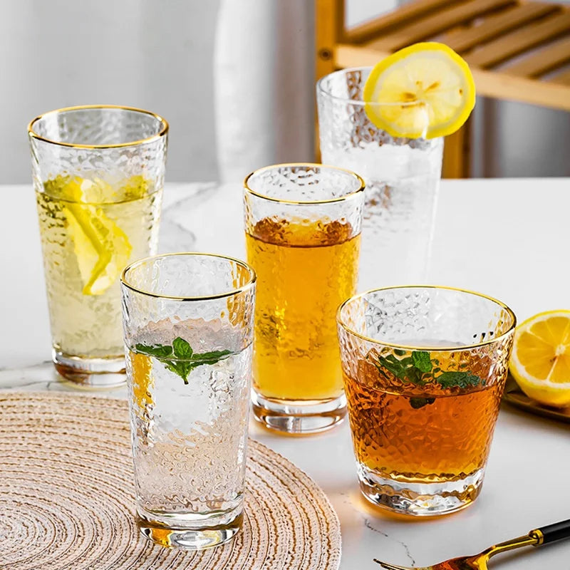 China Factory Customizable Transparent Water Cup Classic Design Glass Juice Cup for Home School Restaurant for Business Gifts