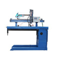 Small 1500mm Cylinder tank Thickness 0.8mm Longitudinal Seam Welding Machine With Strong Pneumatic Clamping