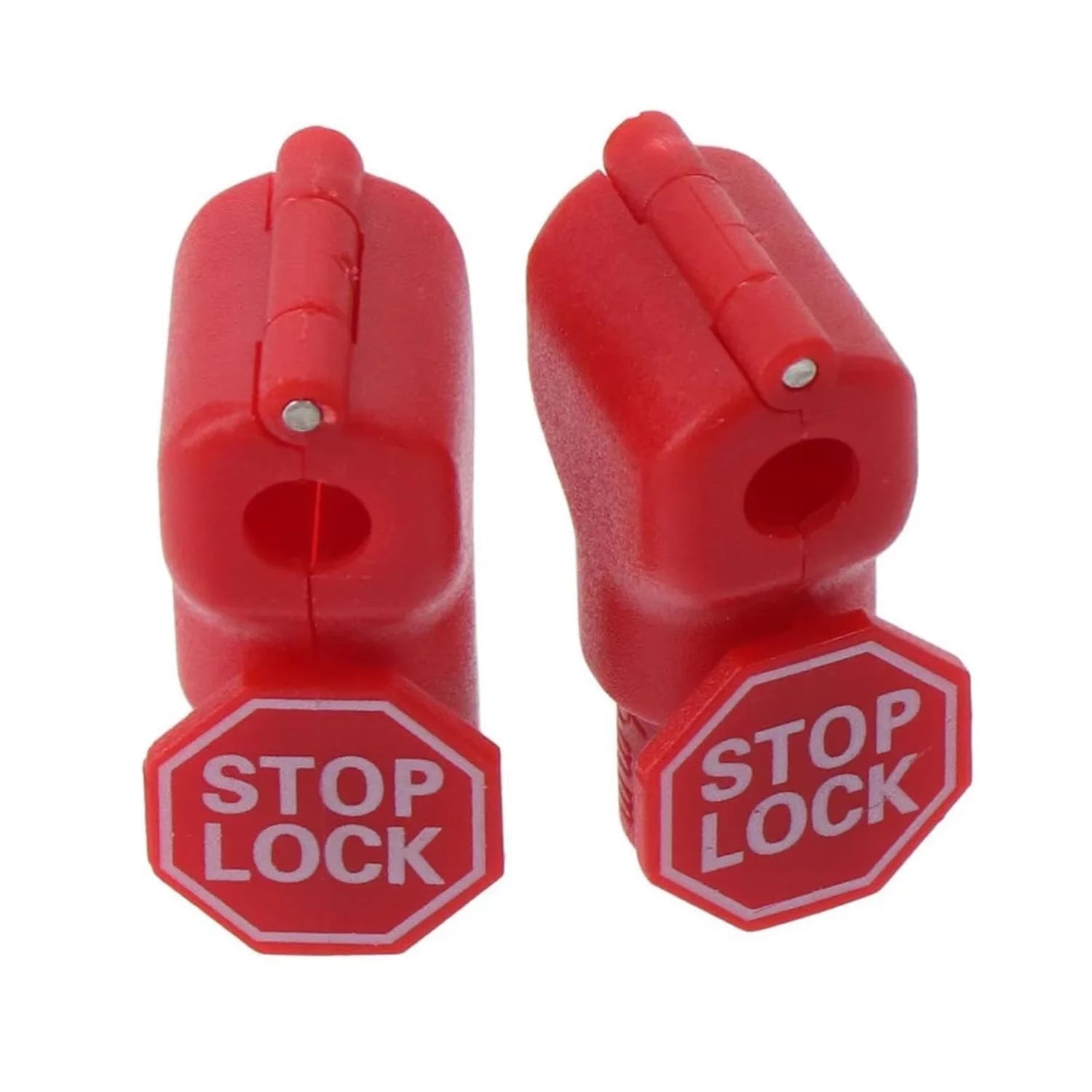 Peg Hook Locks Retail Shop Security Stop Lock Anti Theft Peg Locks for Display Slat Wall