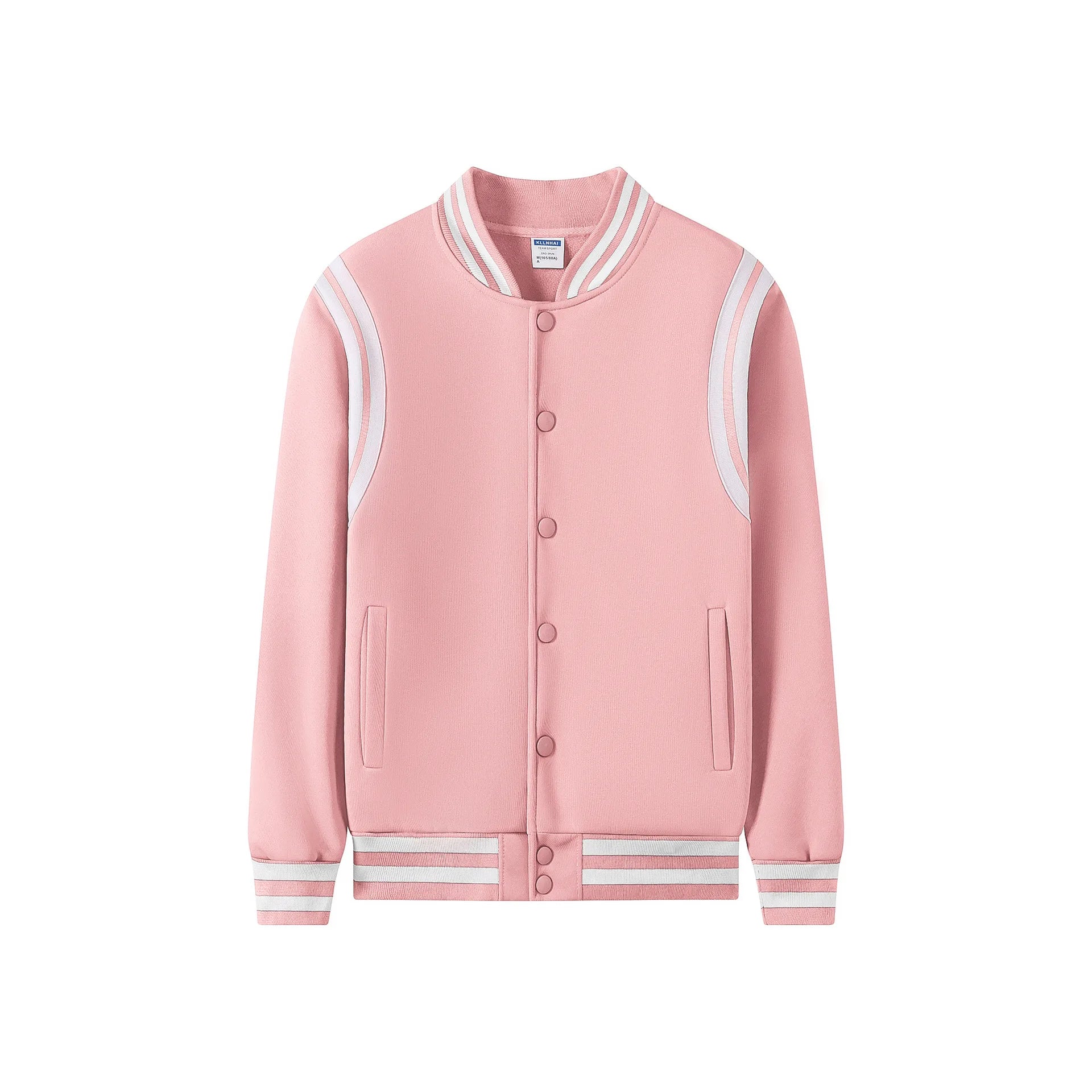 Custom Logo Varsity Jacket Men Thick Embroidery 600 Gsm 100% Cotton Baseball Varsity Jacket Letterman