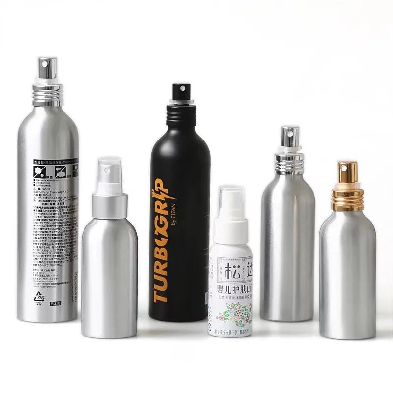 30ml 50ml 100ml 120ml 150ml 200ml 250ml 300ml 500ml 1000ml Aluminum Bottle Liquid Container