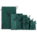 Wholesale Luxury Shoe Packaging Pouches With Custom Logo Suede Velvet Drawstring Bags