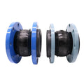 Soft Flexible Expansion Joints Sea Water Use Rubber Steel Casting Smooth DIN Standard 3 Years Customized Size Water Pipe Flange