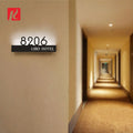 Kexian Customized House Plate Number Led Light Wall Letters Number Sign Hotel Room Number Signs Light