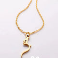 Inspire Jewelry Custom Wholesale Arabic Calligraphy Peace Loves Family Stainless Steel Pendant Necklace Personalized Jewelry