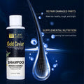 Wholesale 150ml Caviar Anti-Dandruff Shampoo Luxury Deep Moisturizing Nutritious Smooth Hydrated Hair Care for Women Bulk