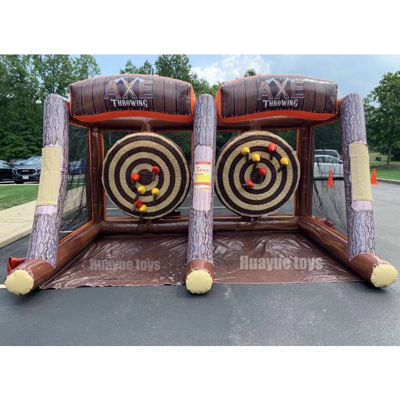 Factory Price New Design Outdoor Rental Toy Dart Game PVC Inflatable Axe Throwing Team Building Games for Adults