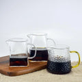 Coffee Sets Accessories Coffee Server Thickened Glass Portable Heat Resistance Filter Cup Coffee Sharing Pot