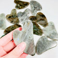 Huiying China Factory Good Quality Crystal Labradorite Gua Sha Body Tools