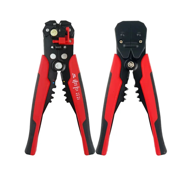 3 in 1 Multifunctional Automatic Pliers Terminal Crimping Pliers for Electricians Wire Cutting Pliers