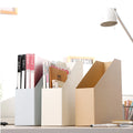 Hot Sale Color Hard Cardboard Storage Organizer Desk File Box Magazine File Holder