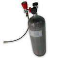 Acecare 9L 300bar 4500psi CE Carbon Fiber Cylinder With Valve and Filling Station
