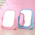 OEM Mini Double-Sided Plastic Hand Mirror Desktop Cosmetic Mirror Small Cosmetic Mirror with Style