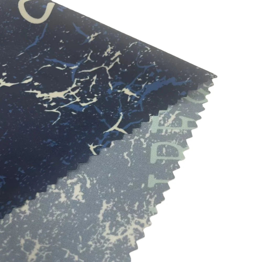 100% Nylon Woven Printed Transparent High-Gloss Reflective Fabric for Home Textile Mattress Upholstery-Girls Use