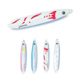 MISTER JIGGING 80g 100g Artificial Slow Pitch Jigging Lures for Saltwater Fishing Metal Jig