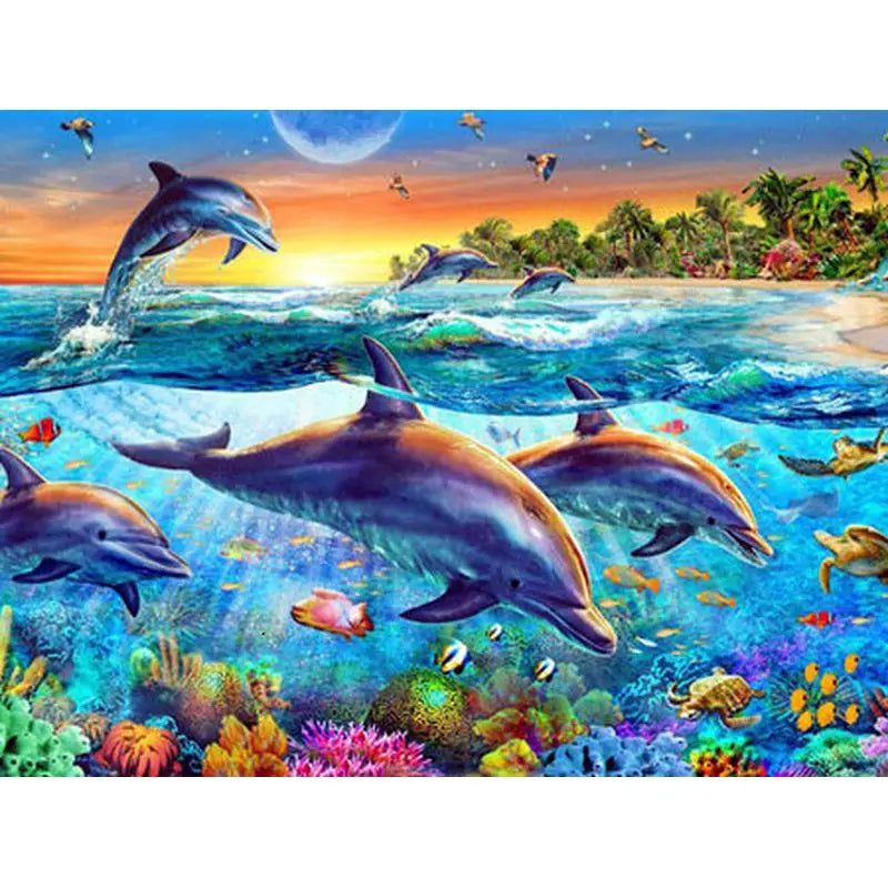 Chenistory 994041 OEM Painting by Number Paint by Numbers on Canvas for Adults Oil Linen Digital Printing Animal Classical NONO