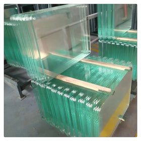 Custom Size Clear Small Full Tempered Glass Panel with Holes High Strength Safety for Outdoor Industrial Use