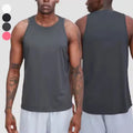 Men's Custom Logo Summer Fitness Tank Tops Casual Sleeveless Gym Wear for Outdoor Basketball & Running Training Vest & T-Shirt