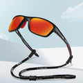 2024 Custom Logo Outdoor Fishing Bicycle TR90 Oversized Photochromic Polarized Sports Sunglasses Baseball Cycling Glasses