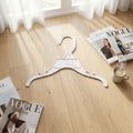 25cm 495 Drying Semitransparent White Plastic Top Hanger for Children Baby Clothes Save Supermarket Living Room Wardrobe