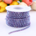 Fashion Trim Style New Colors 2mm Ss6 and SS12  Rhinestones Cup Chainhot Sale Fancy DIY Strass Accessories