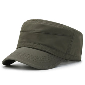 Spring Fall Knitted Cotton Flat logo Fitted Unisex Baseball Sports Cap Hats Outdoor Sun Shade Sports Hat Cap Baseball Cap
