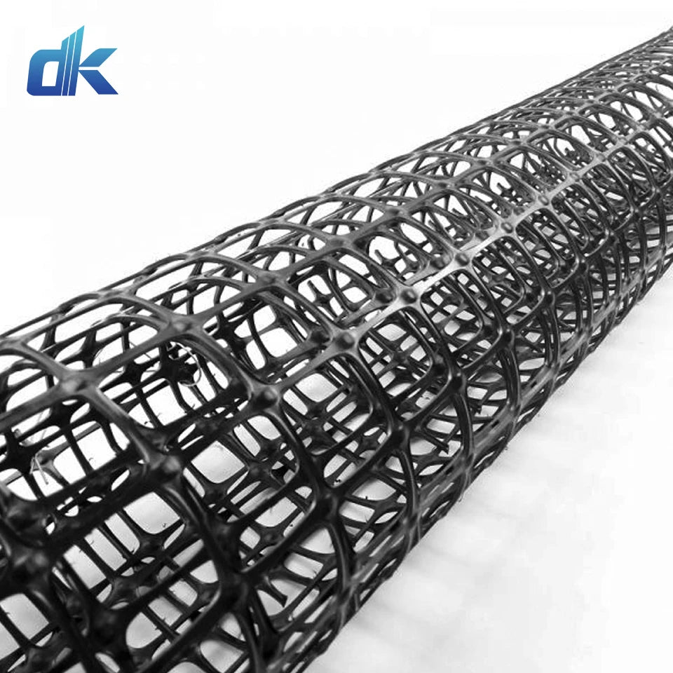 PP Geomalla Customized 1.5m 2m Roll Width 15kn 20kn 30kn Plastic Uniaxial Biaxial Polypropylene PP Geogrids for Ecuador