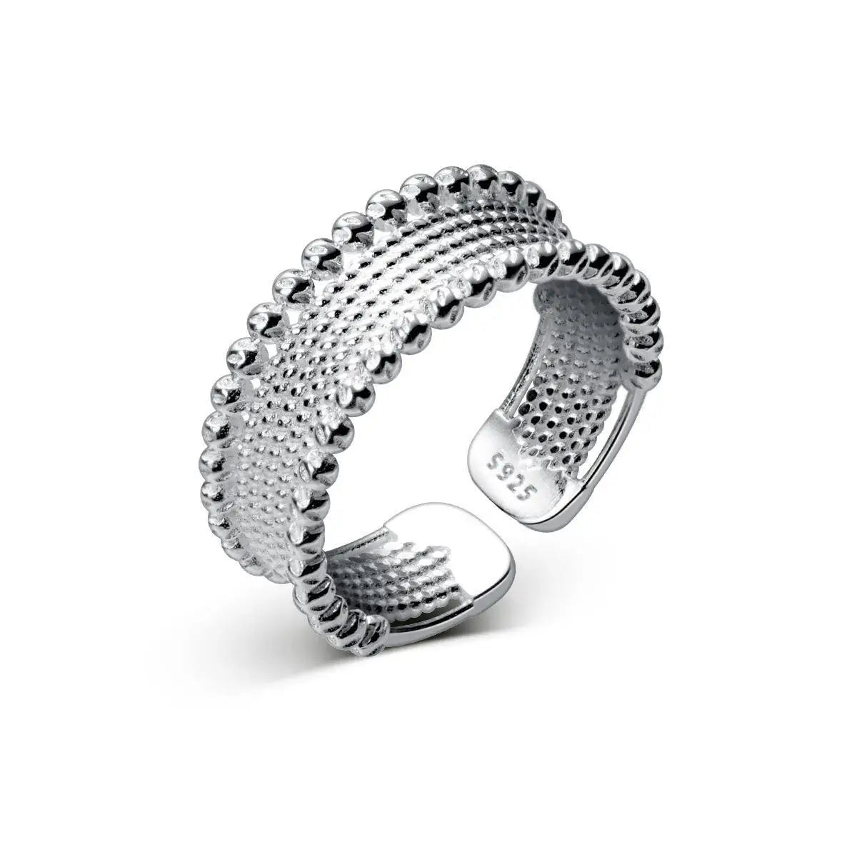 Original 925 Sterling Silver Vintage Rings for Women Counple Wedding Engagement Silver Women's Vintage Ring Fine Jewelry