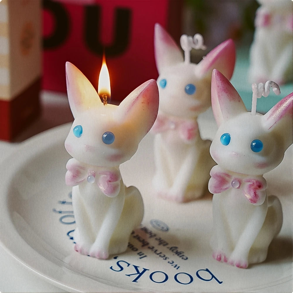 Souvenir Cute Fairy Cat Paraffin Soy Wax Home Fragrance Decoration Aromatic Candles Creative Decoration Handmade Scented Candle