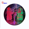 Future Full Color LED Pixel Light Mermaid Costume Ballroom Performance Women's Dress for Ocean Park