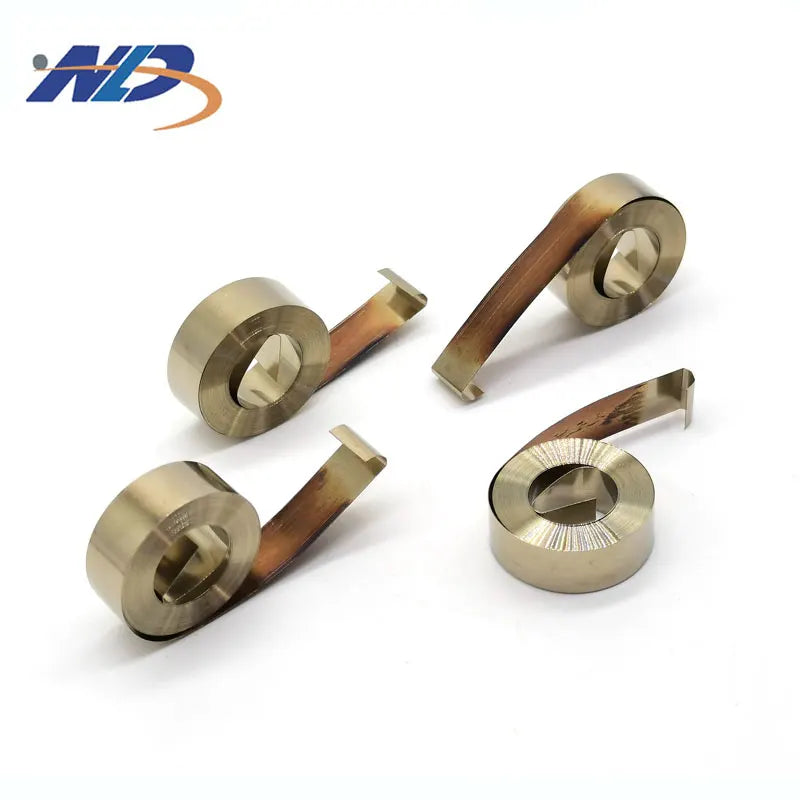 Customized Carbon Steel Mechanical Clock Spiral for Dog With Electric Brush Flat Carbon Brush Constant Force Spring