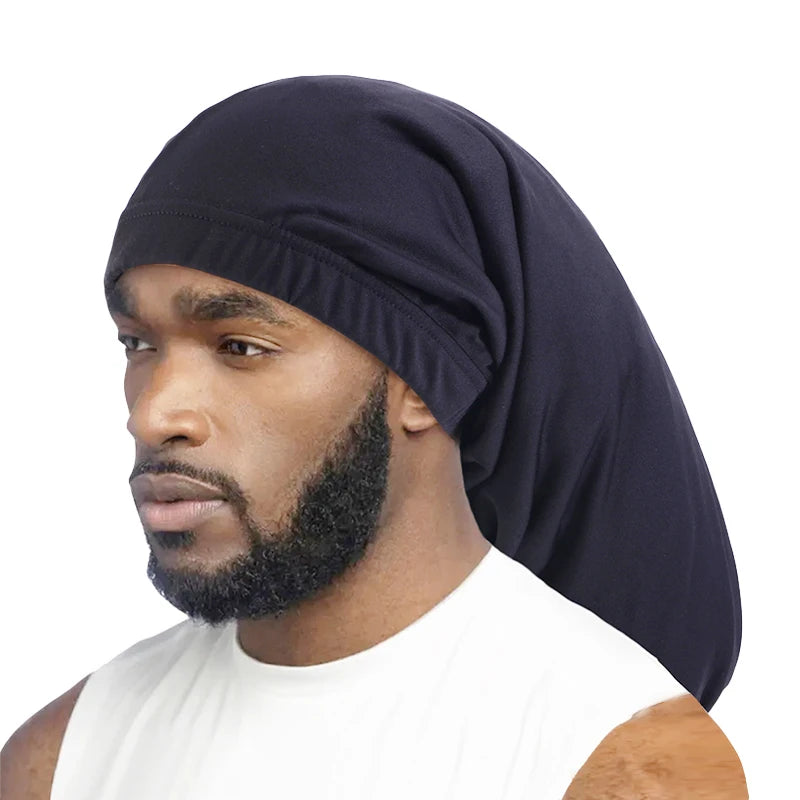 Wholesale Stretchy Dreadlocks Stocking Hat Rasta Hat Crown Custom Caps for Men Natural Hair Care Bonnet
