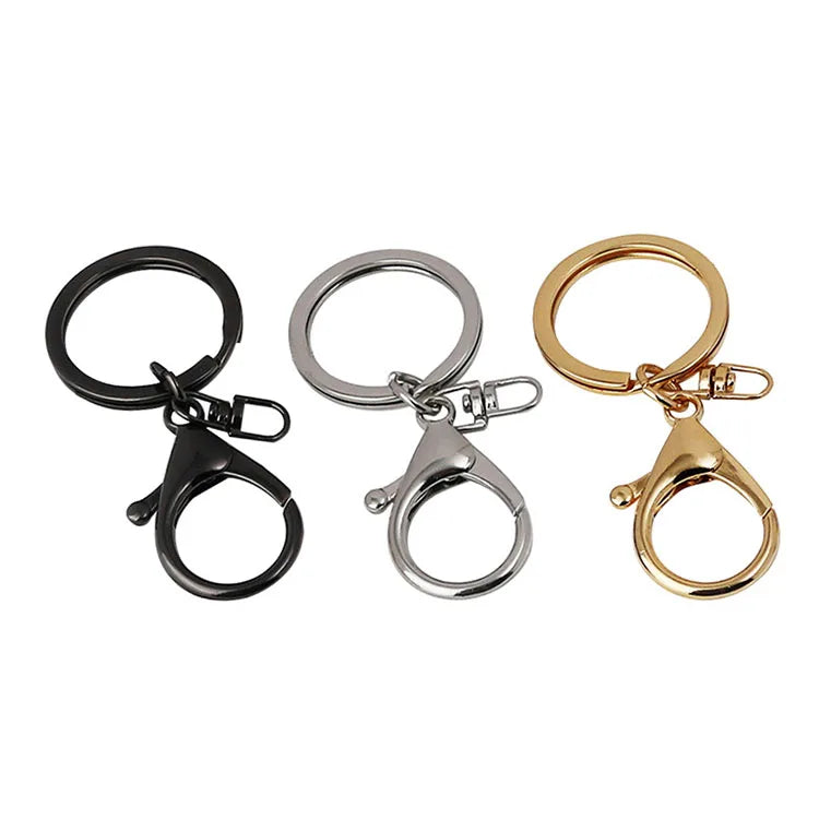 Wholesale Personalized Zinc Alloy Metal Key Chains for Toy Bag DIY Accessories