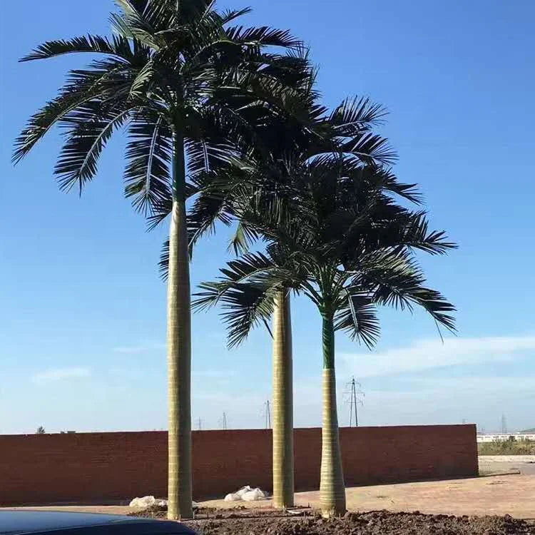 China Supplier Wholesale Cheap Custom UV Resistant Large High Artificial Palm Trees 3 Meters 4m Fake Coconut Palm Trees for Sale