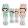 Cartoon Couple Pendant Doll Handmade Hand-painted Sculpture Model Home Decoration Resin Artifact