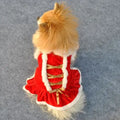 Wholesale Christmas Tippet Pet Dog Apparel Garment Dog Holiday