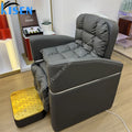 Modern Hidden Basin High End Luxury Hair Salon Furniture Wash Chair Massage Shampoo Bowl Chair Water Massage Bed Shampoo Bed