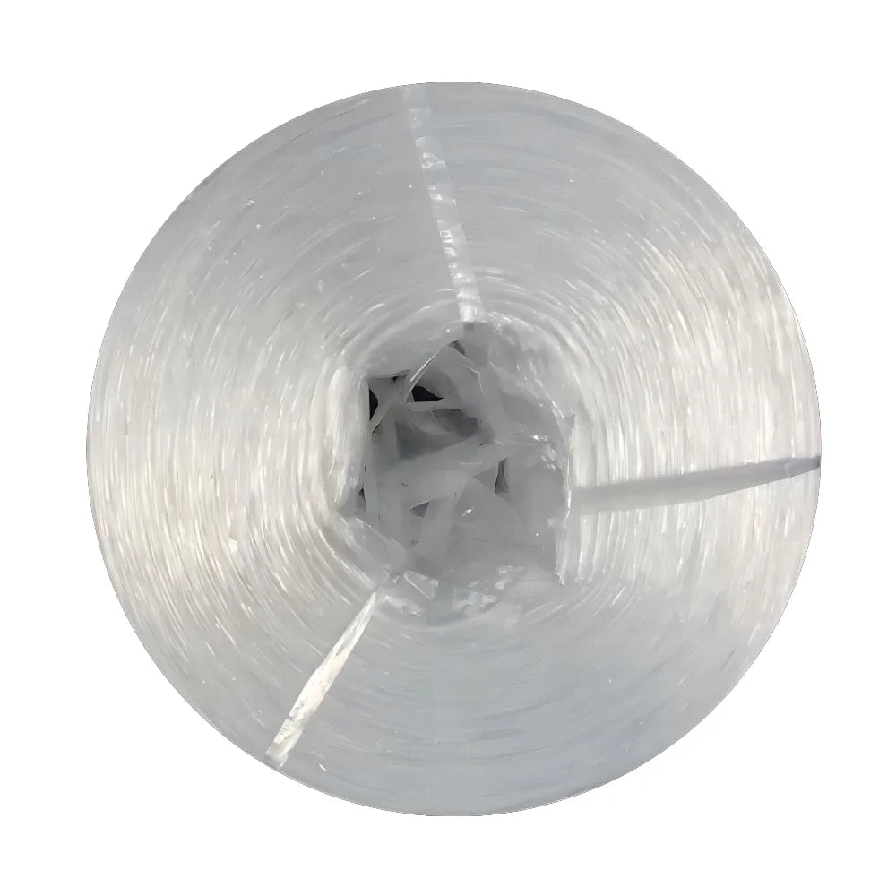 Transparent Plastic Rope White PP Strap Strapping Rope for Carton Box Packing Thickened Wear-Resistant Grass Ball Packing Rope