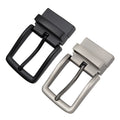 LQbelt 35MM Pin Buckles for Belt With Holes Gun Black Color Reversible Buckle Factory Custom Logo Wholesale Stock